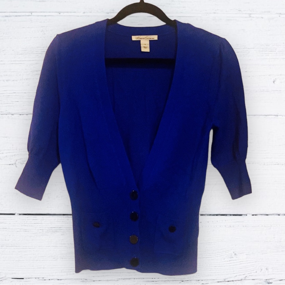 NWOT Kenneth Cole Royal Blue Sweater